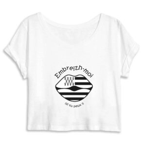 Femme - Crop Top 100% Coton BIO - Mantis