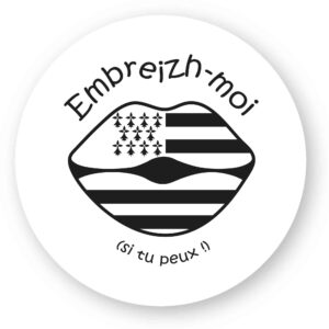 x 5 - Sticker découpe ronde