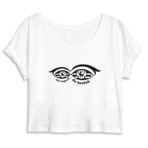 Femme - Crop Top 100% Coton BIO - Mantis