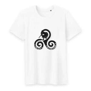 Homme - T-shirt Col rond 100% Coton Bio - TM042