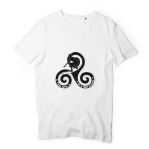 Homme - T-shirt Col V 100% Coton Bio - TM044