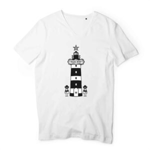 Homme - T-shirt Col V 100% Coton Bio - TM044