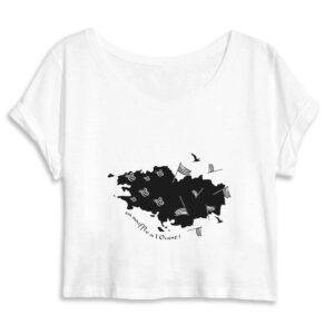Femme - Crop Top 100% Coton Bio - MANTIS