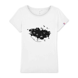Femme - T-shirt Made in France 100% Coton Bio