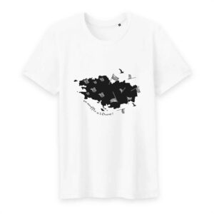 Homme - T-shirt Col rond 100% Coton Bio - TM042