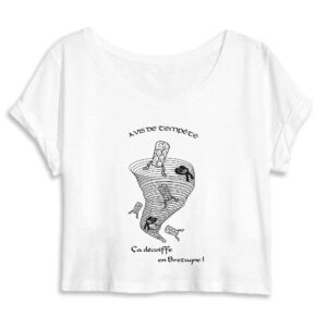 Femme - Crop Top 100% Coton Bio - MANTIS