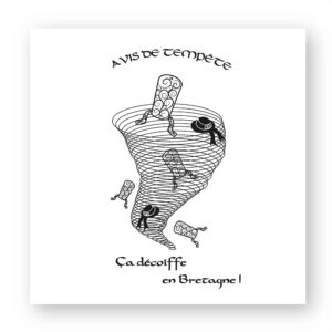 x 5 - Sticker découpe carrée
