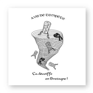 x 100 - Sticker découpe carrée