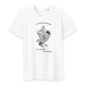Homme - T-shirt Col rond 100% Coton Bio - TM042