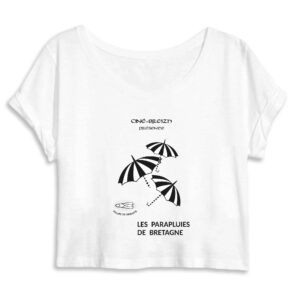 Femme - Crop Top 100% Coton Bio - MANTIS