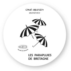 x 100 - Sticker découpe ronde