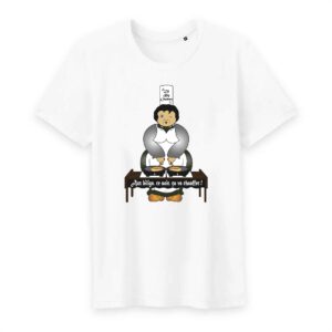 Homme - T-shirt Col rond 100% Coton Bio - TM042