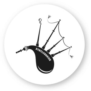 x 20 - Sticker découpe ronde