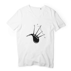 Homme - T-shirt Col V 100% Coton Bio - TM044