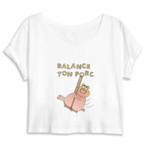 Femme - Crop Top 100% Coton Bio - MANTIS