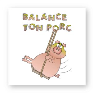 x 1 - Sticker découpe carrée