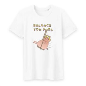 Homme - T-shirt Col rond 100% Coton Bio - TM042