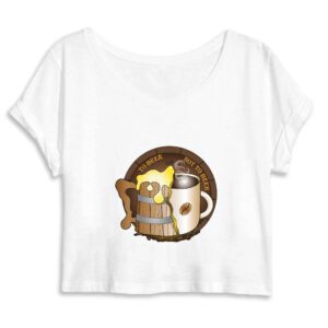 Femme - Crop Top 100% Coton Bio - MANTIS