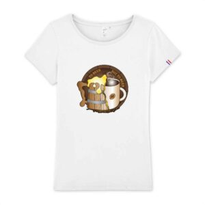 Femme - T-shirt Made in France 100% Coton Bio