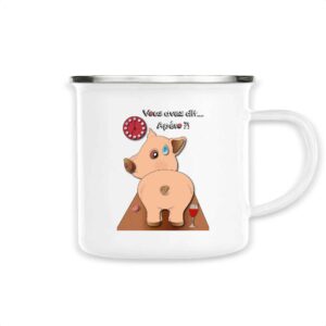 Mug émaillé