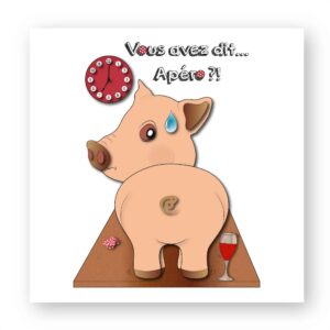 x 20 - Sticker découpe carrée
