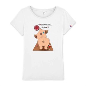 Femme - T-shirt Made in France 100% Coton Bio