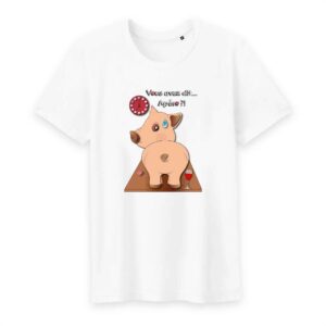 Homme - T-shirt Col rond 100% Coton Bio - TM042