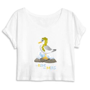 Femme - Crop Top 100% Coton Bio - MANTIS
