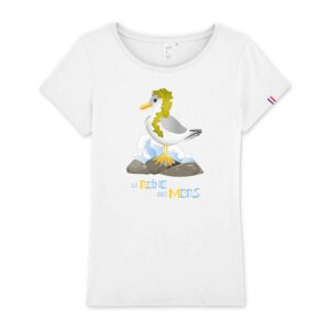 Femme - T-shirt Made in France 100% Coton Bio