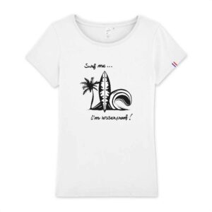 Femme - T-shirt Made in France 100% Coton Bio