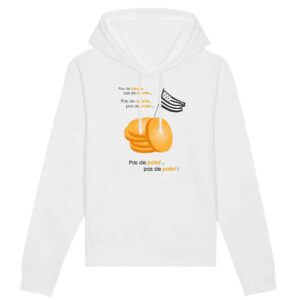 H/F - Unisexe - Sweat à capuche Bio - DRUMMER