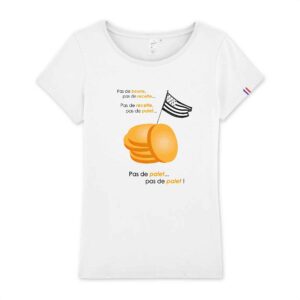 Femme - T-shirt Made in France 100% Coton Bio