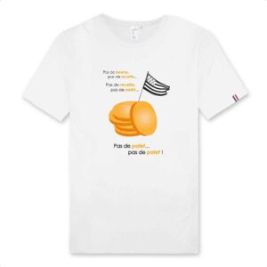Homme - T-shirt Made in France 100% Coton Bio