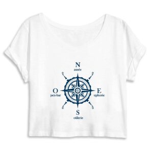 Femme - Crop Top 100% Coton Bio - MANTIS