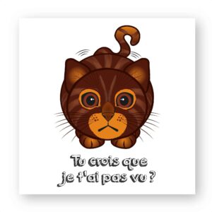 x 20 - Sticker découpe carrée