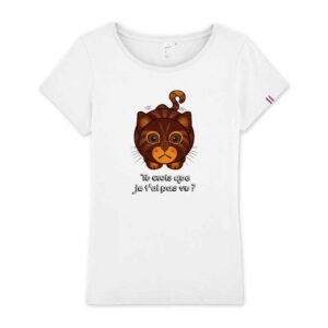 Femme - T-shirt Made in France 100% Coton Bio