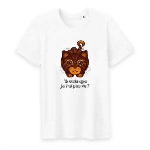 Homme - T-shirt Col rond 100% Coton Bio - TM042