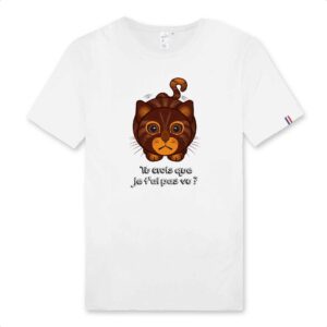 Homme - T-shirt Made in France 100% Coton Bio