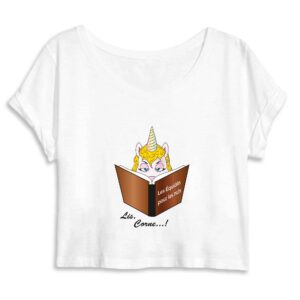 Femme - Crop Top 100% Coton Bio - MANTIS