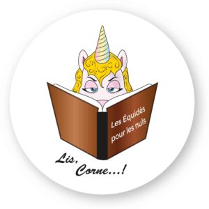 x 1 - Sticker découpe ronde