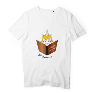Homme - T-shirt Col V 100% Coton Bio - TM044