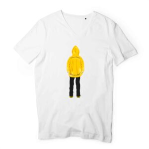 Homme - T-shirt Col V 100% Coton Bio - TM044
