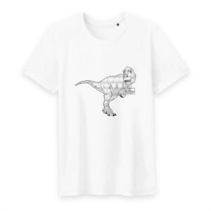 Homme - T-shirt Col rond 100% Coton Bio - TM042