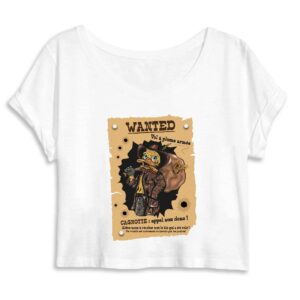 Femme - Crop Top 100% Coton Bio - MANTIS