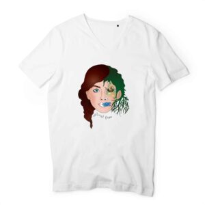 Homme - T-shirt Col V 100% Coton Bio - TM044