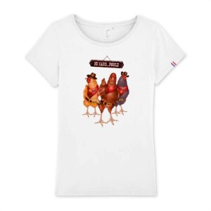 Femme - T-shirt Made in France 100% Coton Bio