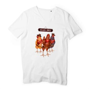 Homme - T-shirt Col V 100% Coton Bio - TM044