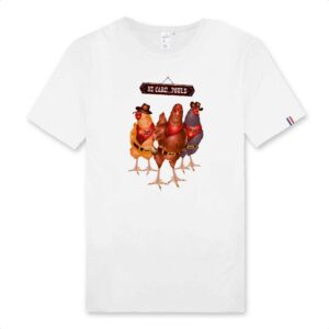 Homme - T-shirt Made in France 100% Coton Bio