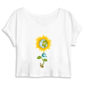 Femme - Crop Top 100% Coton Bio - MANTIS