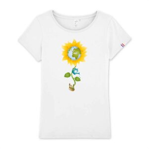Femme - T-shirt Made in France 100% Coton Bio